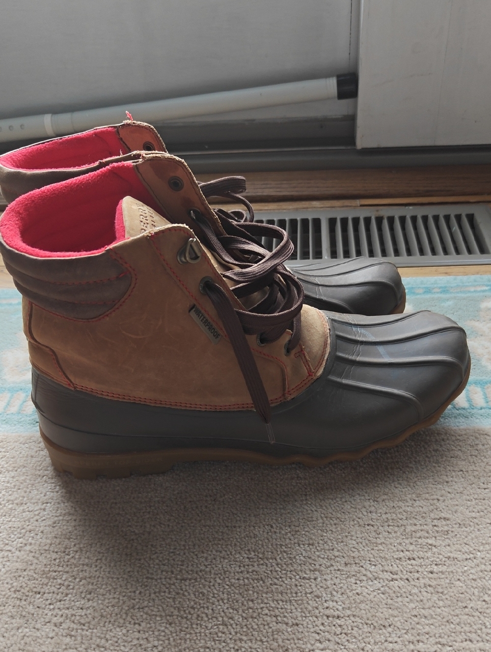 Sperry Avenue Duck Boots Size 11.5 Mens